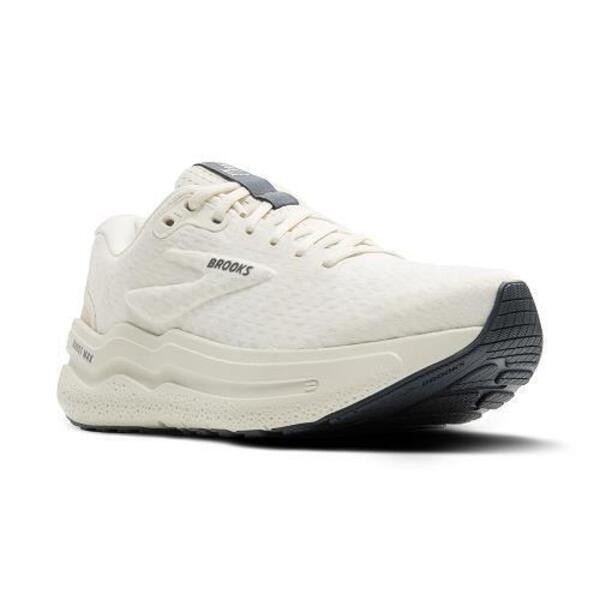 Brooks Ghost Max 2 女 慢跑鞋 立體藝術壓紋限定款 彈力 支撐 緩震 米白 [1204201B274], , large