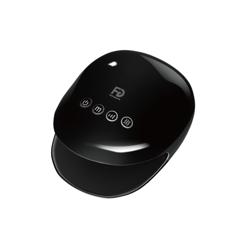 Cordless Heated Hand Massager-BLACK, , large