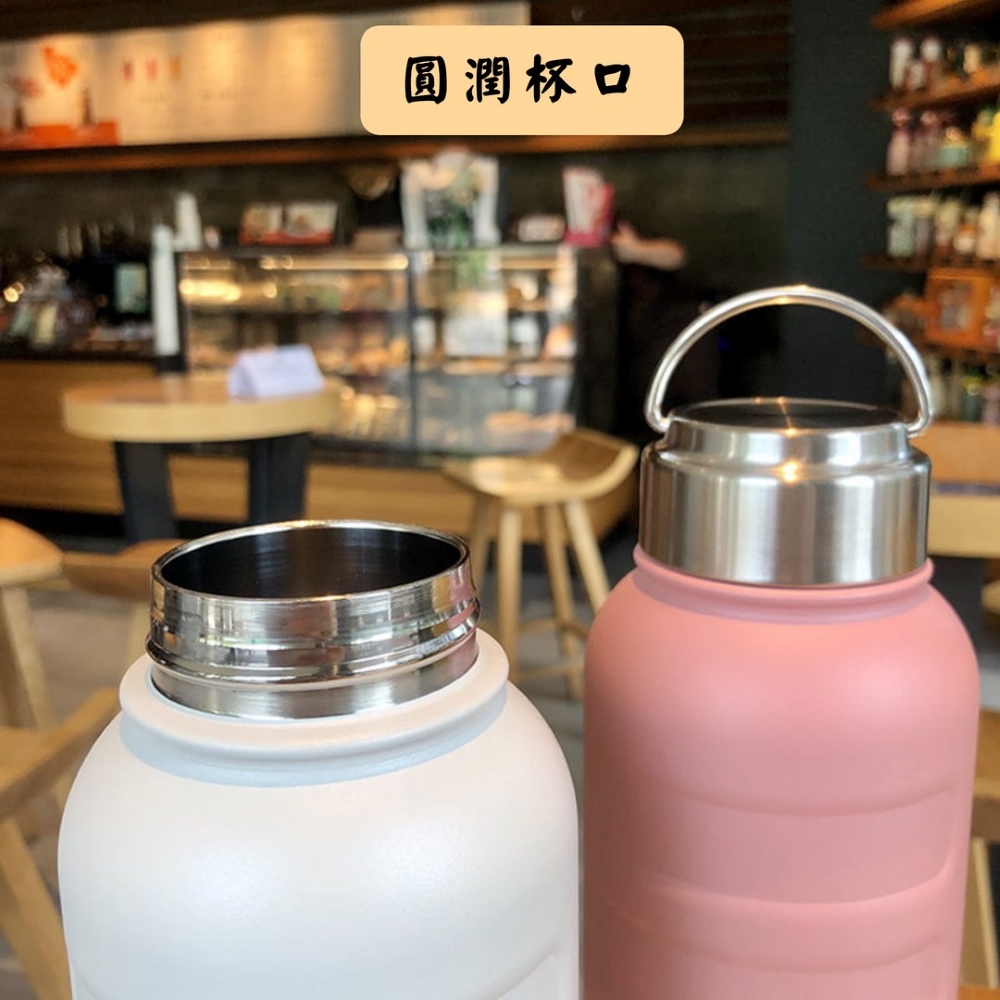 【H&R安室家】TYESO泰碩  304不鏽鋼毛毛蟲保溫瓶1000ml(H02), , large
