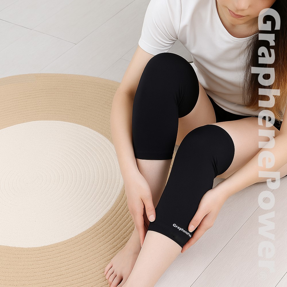[GraphenePower] 石墨烯太赫茲導熱循環膝蓋恢復套 – 海軍藍L, , large