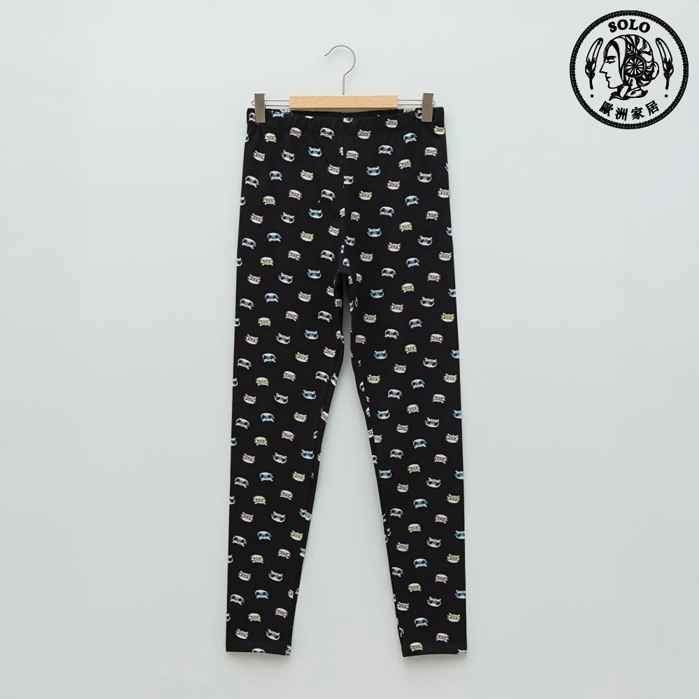 【SOLO Vintage】LCW Girls Cats Pants Sweatpants Elastic Made in Turkey 3-4y, , large