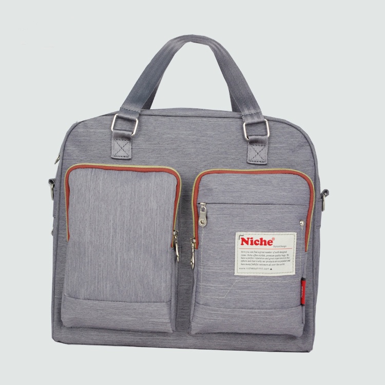 【Niche 樂奇】高密度尼龍防潑水公事包 手提包 側背包 NCL-5304, , large