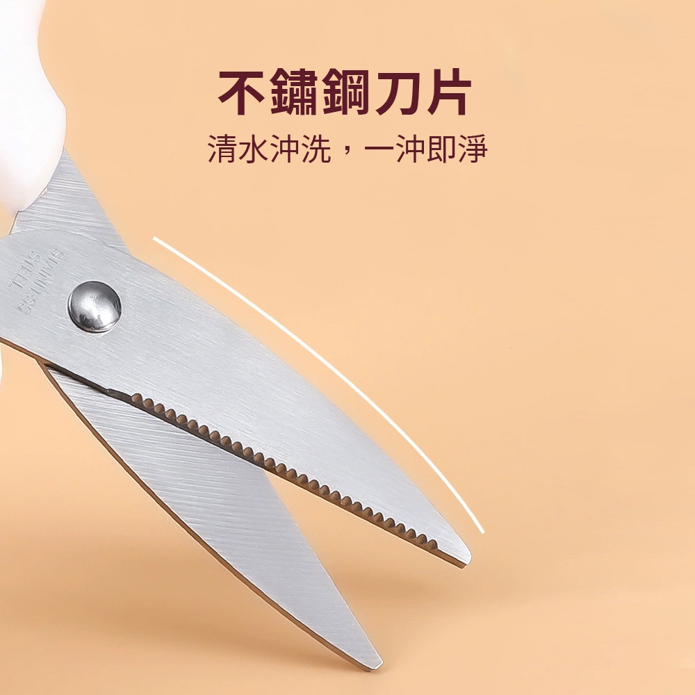 兒童食物剪刀 食物剪刀 ECHO【附發票】【1318610】食物剪 安全剪刀 食物料理剪 小剪刀 寶寶食物剪刀, , large