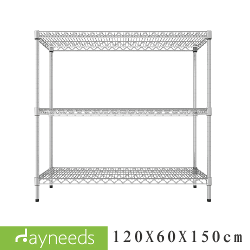 【Y HOUSE】120x60x150 cm heavy-duty three-layer iron rack heavy-duty rack heavy-duty iron rack