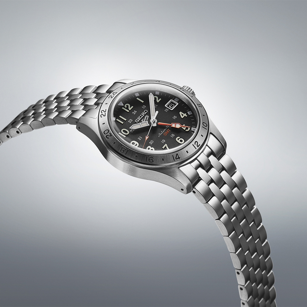 SEIKO 精工 5 Sports Field 系列 GMT機械錶 SSK023K1/4R34-00C0D, , large