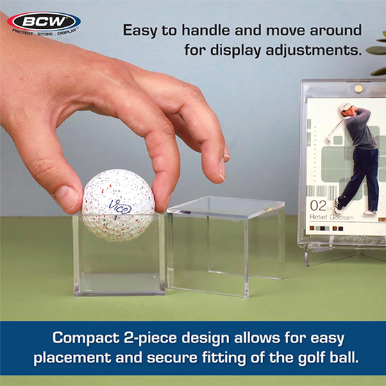BCW Golf Ball Display Cases – 6 Pack Acrylic Boxes, , large