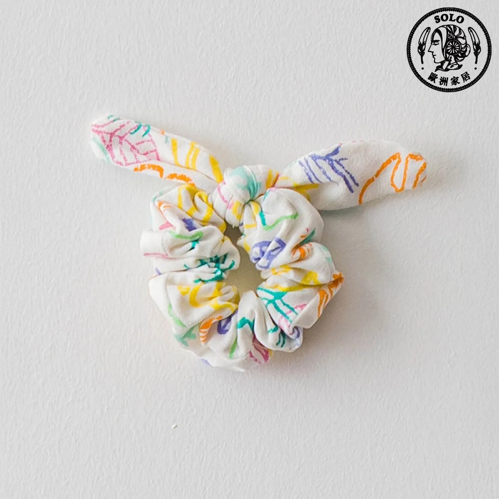 【SOLO歐洲家居】LCW 塗鴉花紋 彈性洋裝 連身裙 舒適柔軟 女寶 女孩 流行童裝 土耳其製 5-6歲, , large