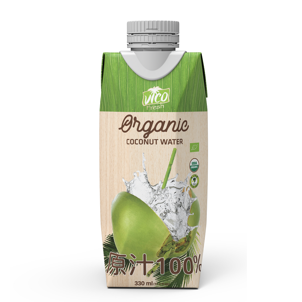 Vico fresh organic coconut wate 330ml, , large