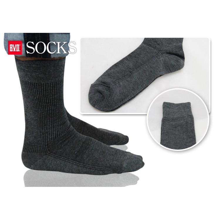 【BVD】男細針休閒襪<漂白>B223 男襪 長襪 休閒襪, , large