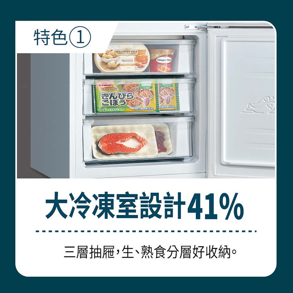 SANLUX Taiwan SANYO 156L Inverter Double Door Bottom Freezer Refrigerator SR-V150BF, , large