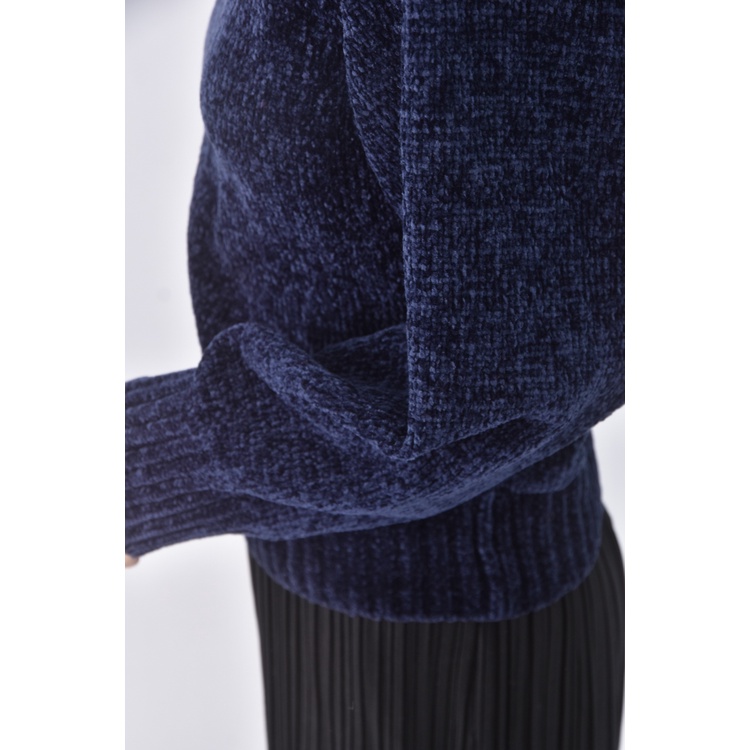 (S) 【國泰航空永續合作】h m質感藍色長袖上衣二手衣, , large