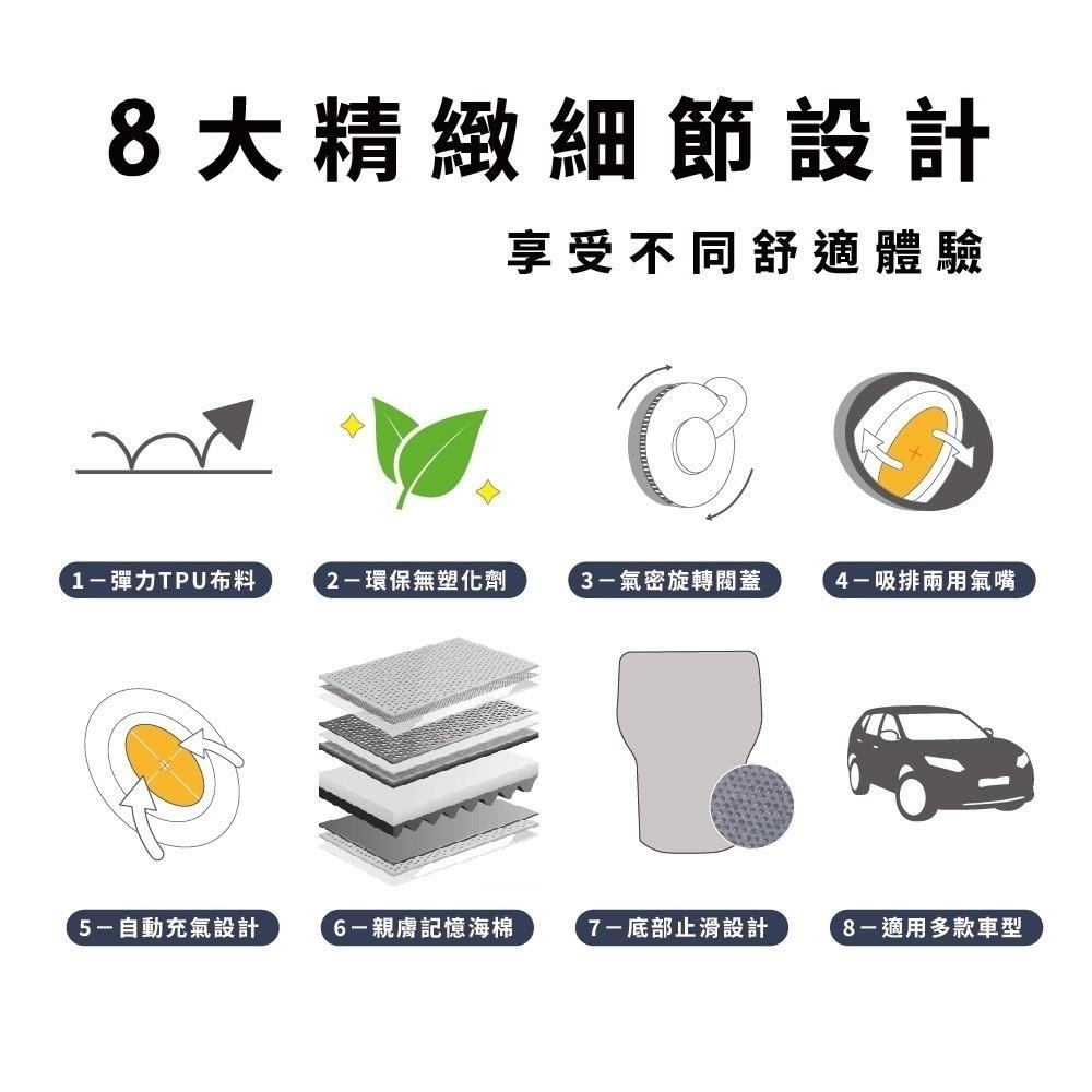 Inflatable Car Air Mattress, , large