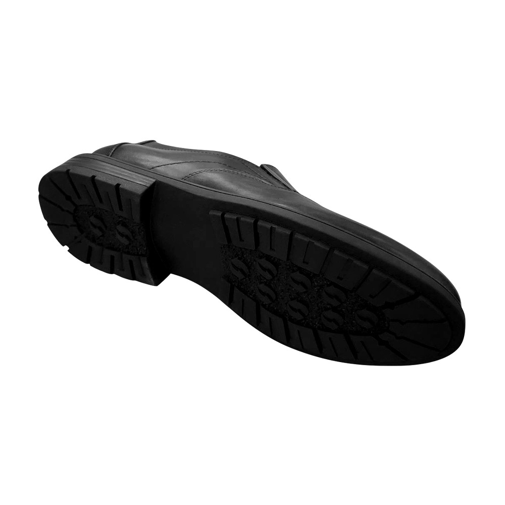 預購-男士皮鞋 商務皮鞋 英倫皮鞋 牛津鞋 紳士皮鞋 上班皮鞋 霧面皮鞋 寬楦 透氣 耐磨 不易老化 好穿脫 抓地 止滑 6911黑, , large