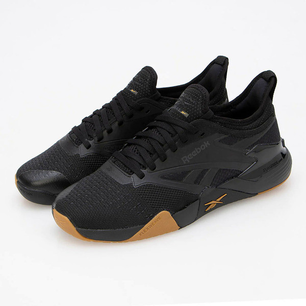 Reebok Nano Court 男女 訓練鞋 運動鞋 多功能 膠底 回彈 支撐 黑 棕 [100205029], , large