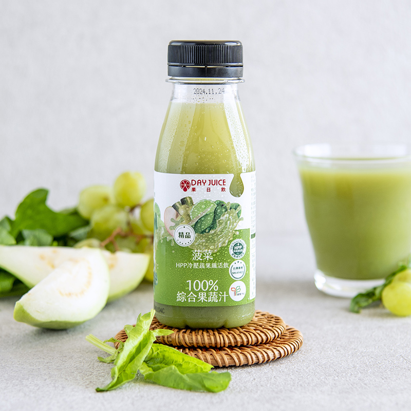 【Day Juice】Cold-pressed fruit and vegetable juice 6 bottles set│Green latte set (2 bottles each of 4, 5, 10), , large