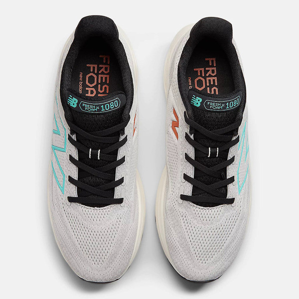 New Balance Fresh Foam X 1080 V13 男 慢跑鞋 2E寬楦 灰 水藍 [M1080AFF], , large