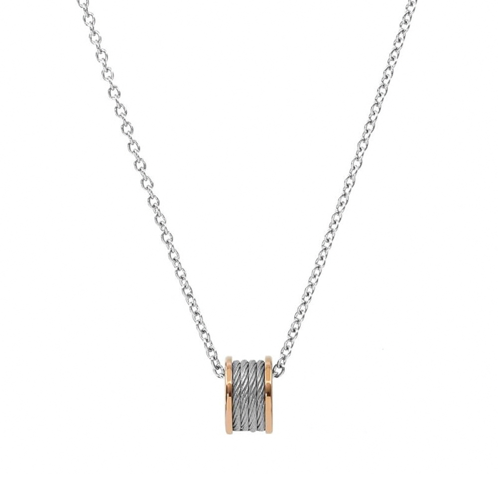 CHARRIOL 夏利豪 FOREVER 鋼索項鍊 08-102-1139-8, , large