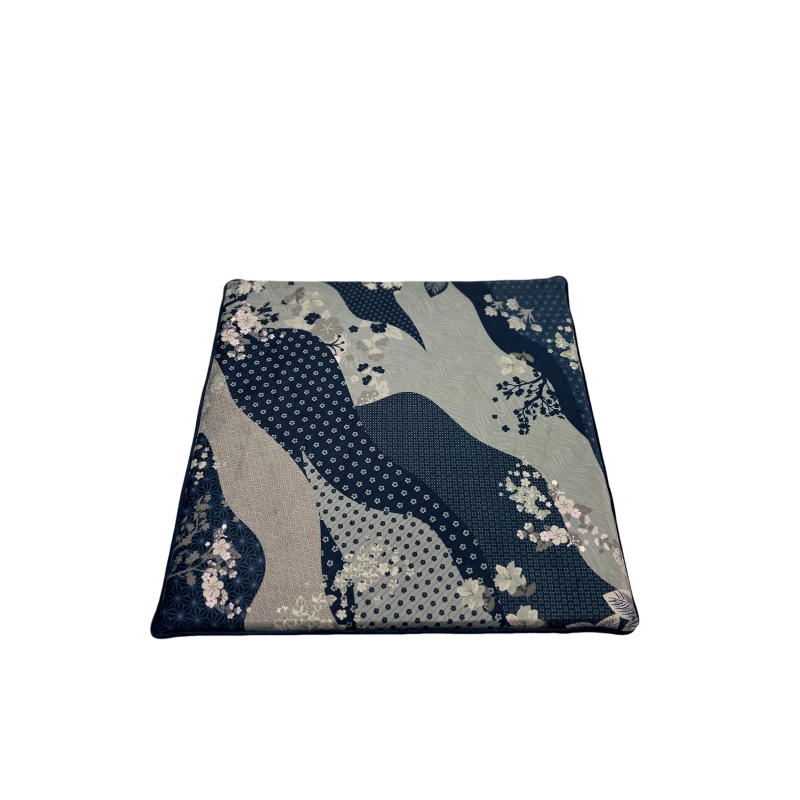 納福記憶紓壓大坐墊-藍