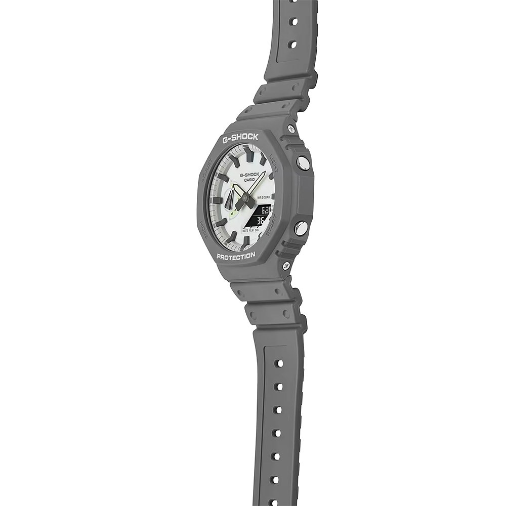 CASIO 卡西歐 G-SHOCK 綠光系列 八角 手錶 GA-2100HD-8A, , large