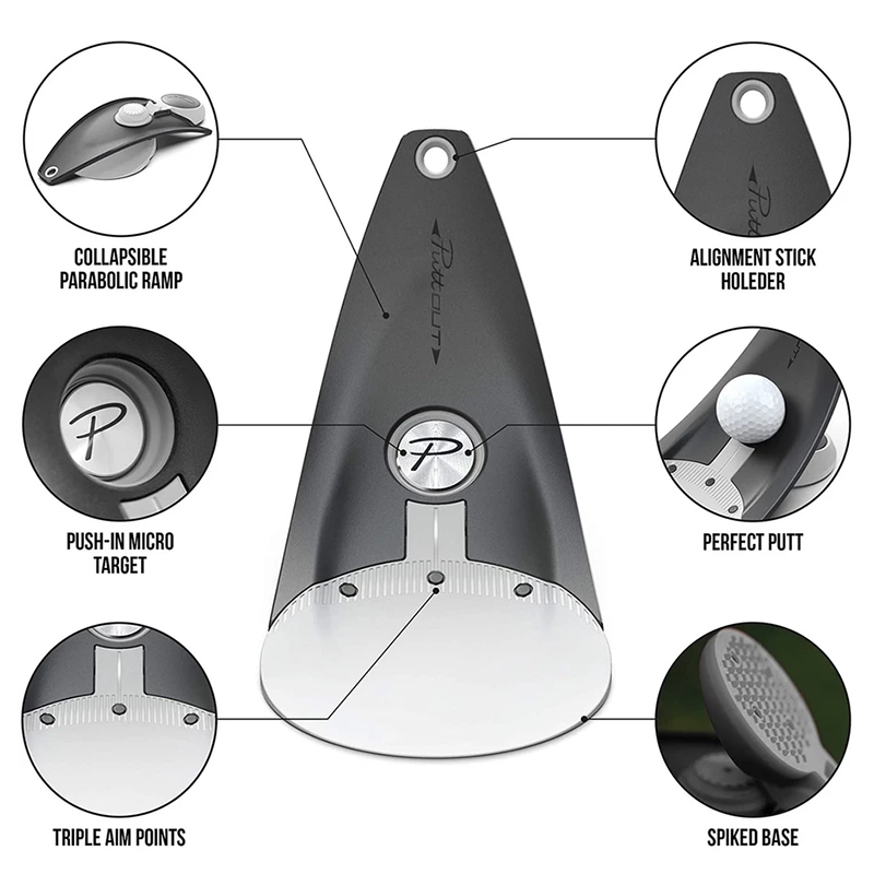 PuttOut 高爾夫 推桿訓練器, , large