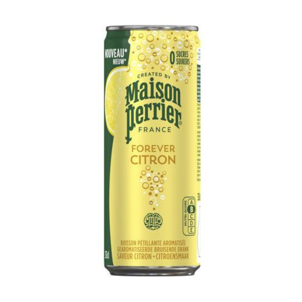 Perrier Sparkling Water 330ml - Lemon