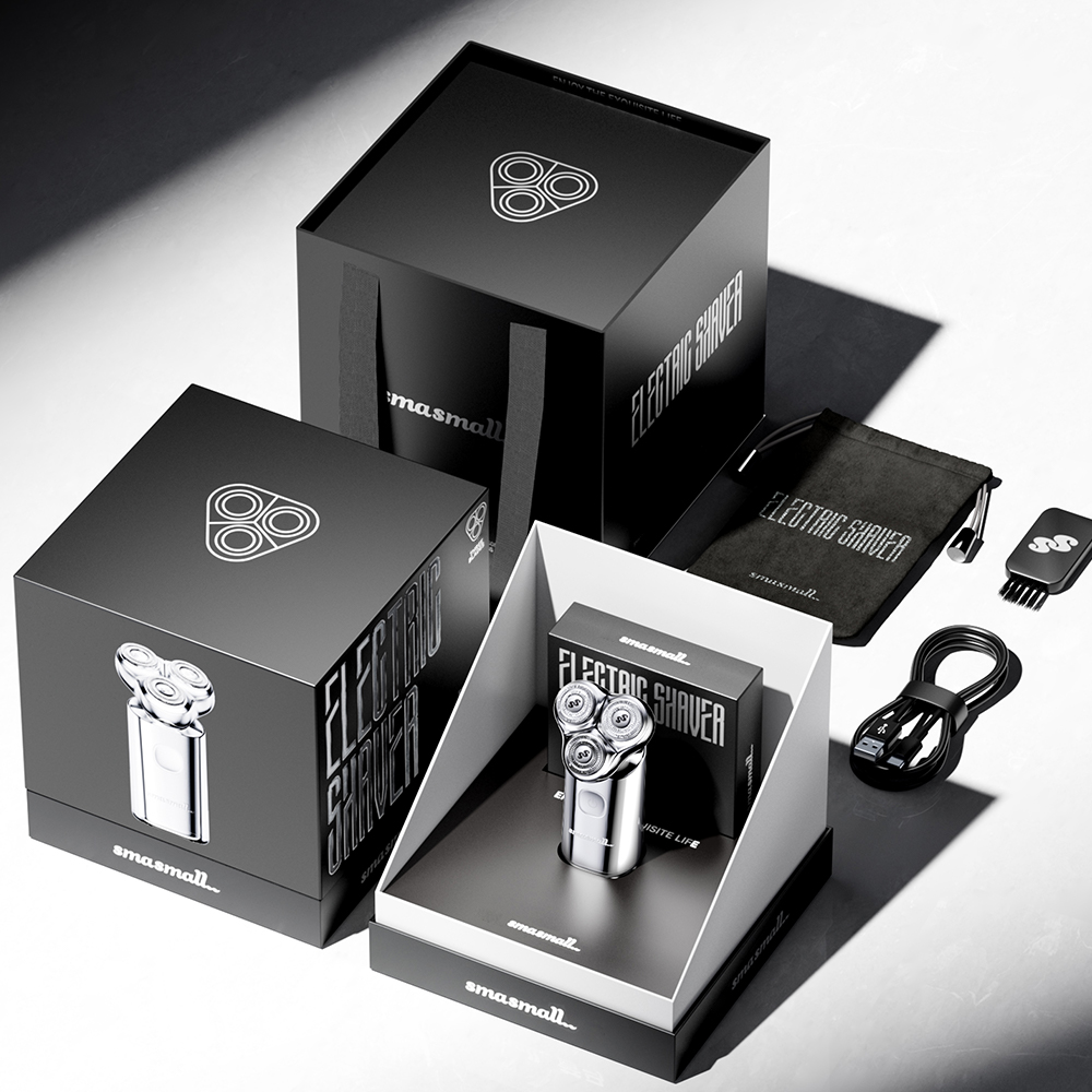 【SMASMALL】Three-blade Electric Shaver, , large