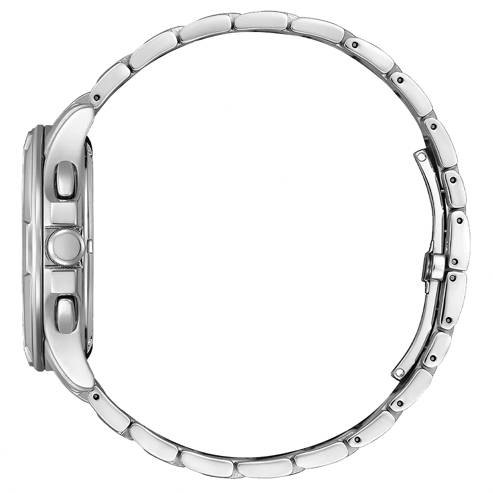 CITIZEN 星辰 光動能萬年曆手錶-42mm BL8160-58L, , large