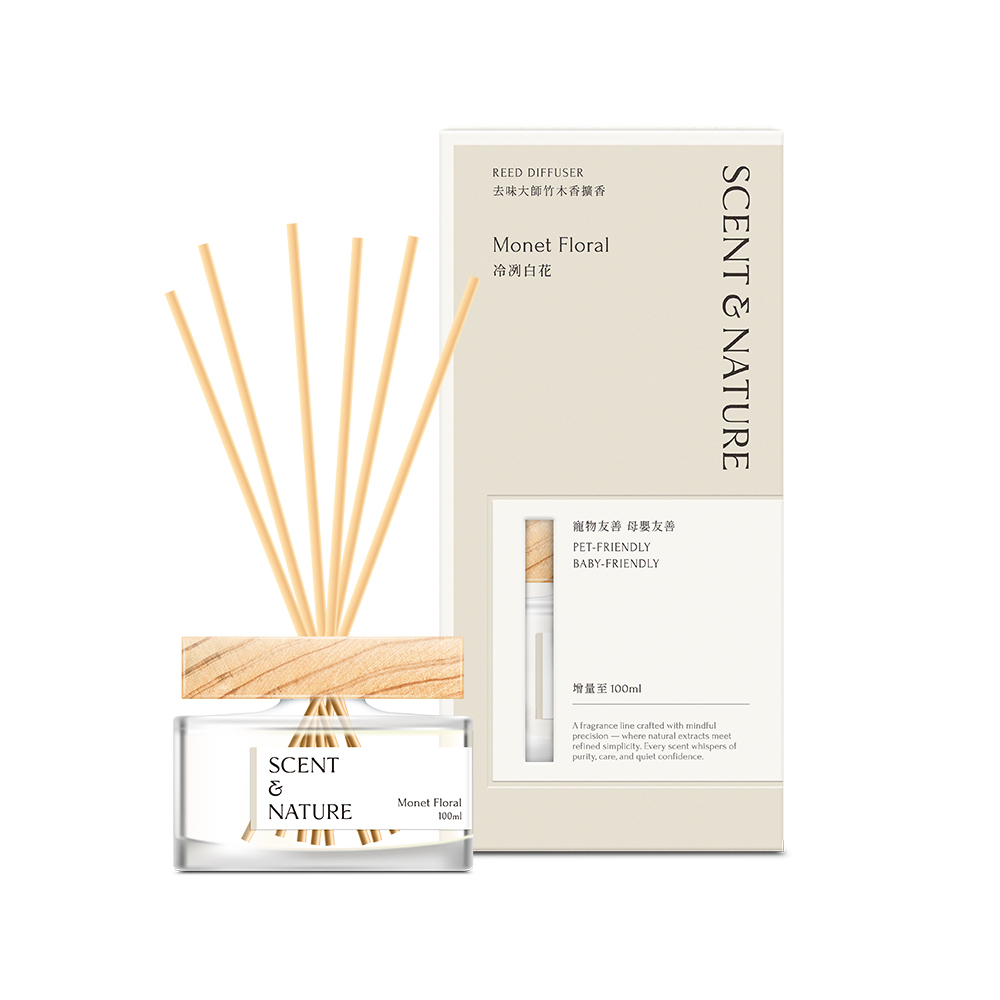 Farcent Reed Diffuser-Monet Floral, , large