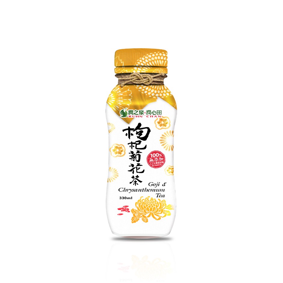 【潤之泉】枸杞菊花茶 330mlx24瓶, , large