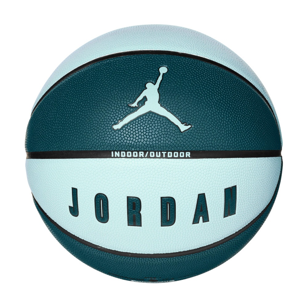 NIKE JORDAN ULTIMATE 2.0 8P 籃球 7號球 比賽 訓練 耐用 橡膠 深溝 精準控球 藍綠黑紅, , large