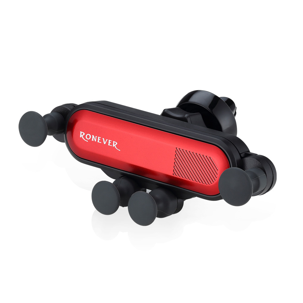 [RONEVER] 車用冷氣孔手機支架 PD015 紅, , large
