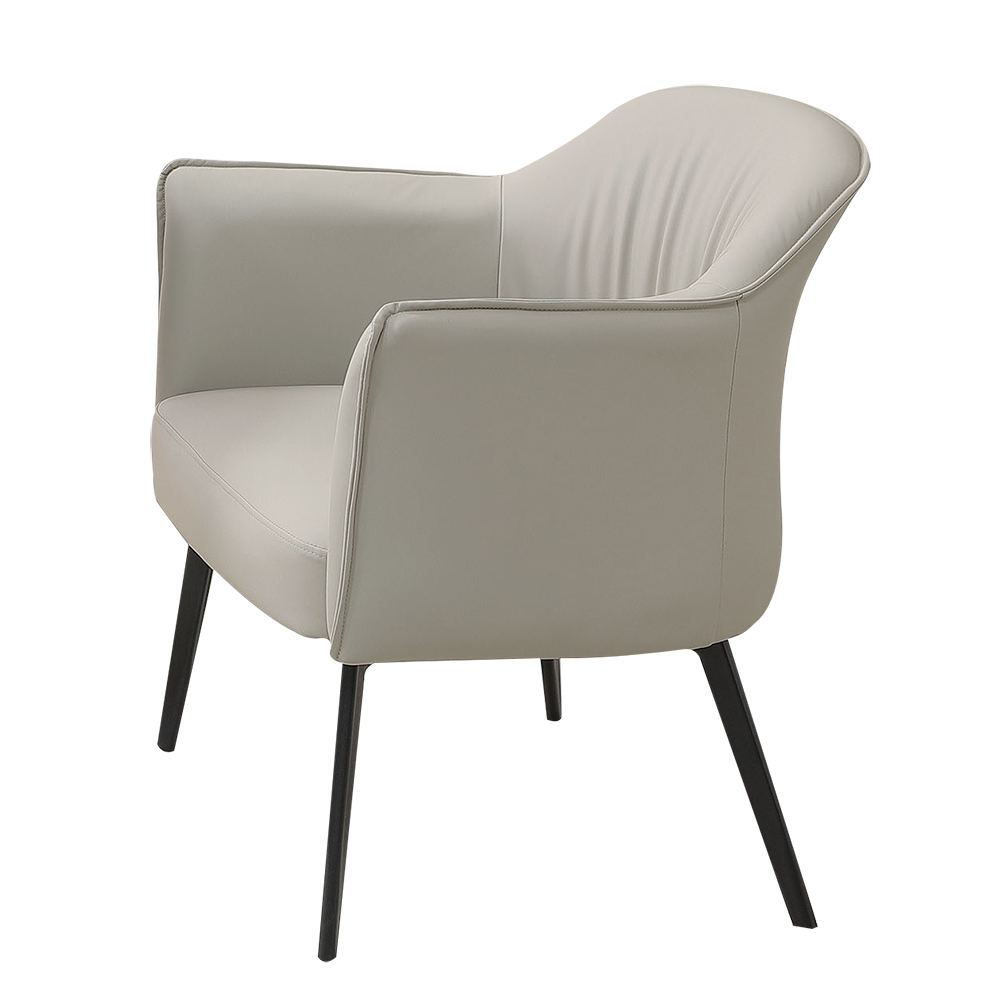 【Hampton 漢汀堡】立傑休閒椅-淺灰, , large