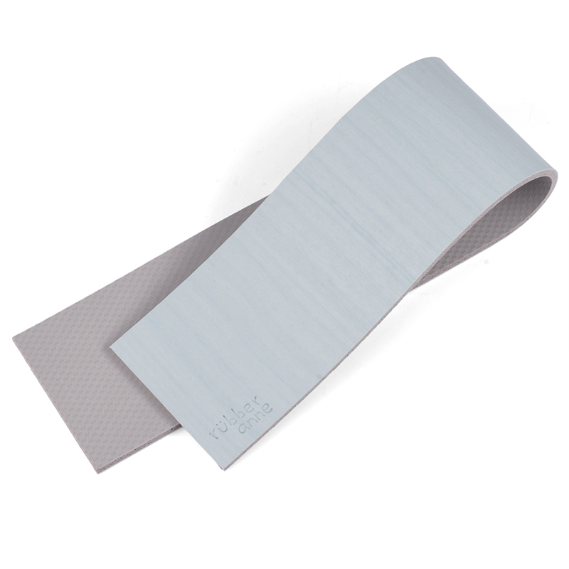 【Monster】 Soft Diatomaceous Earth Vanity Absorbent Mat, Set of 2 (60x10cm) – Gray Water Ripple, , large