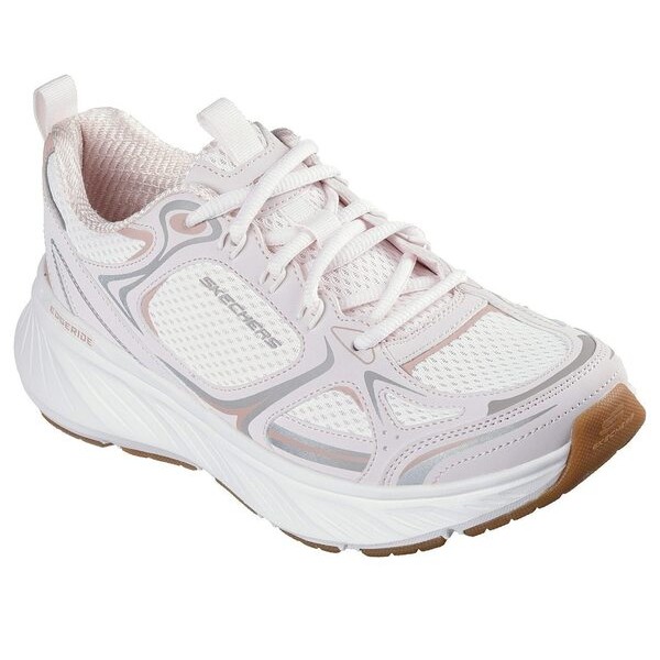 Kixpress-Skechers Edgeride 女 運動休閒鞋 舒適 穿搭 粉紅 銀 [150475PNK], , large