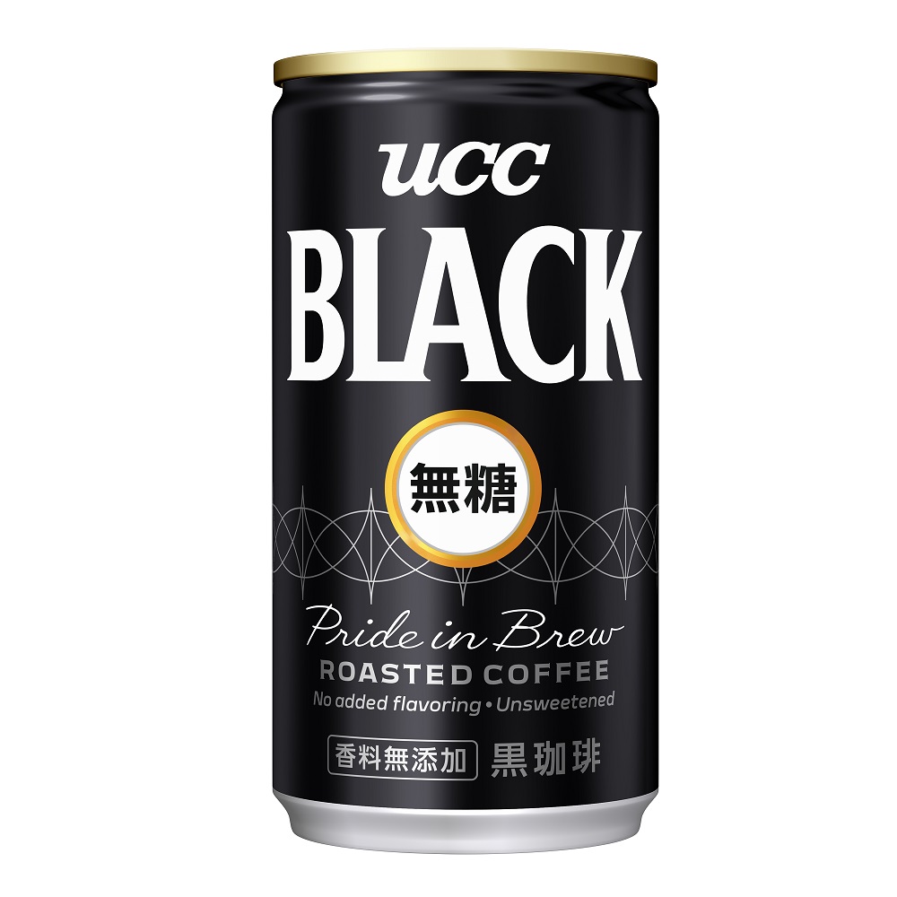 UCC無糖咖啡飲料Can184ml, , large