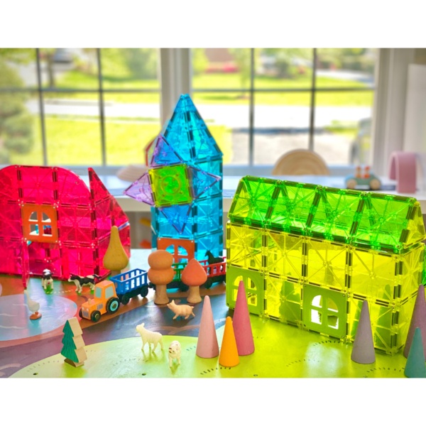 Magna-Tiles 都市磁力積木110片, , large