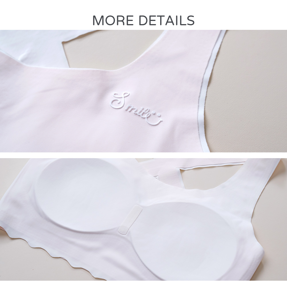 無痕冰絲寬肩胸衣【旺達棉品】GK-NNT014, , large