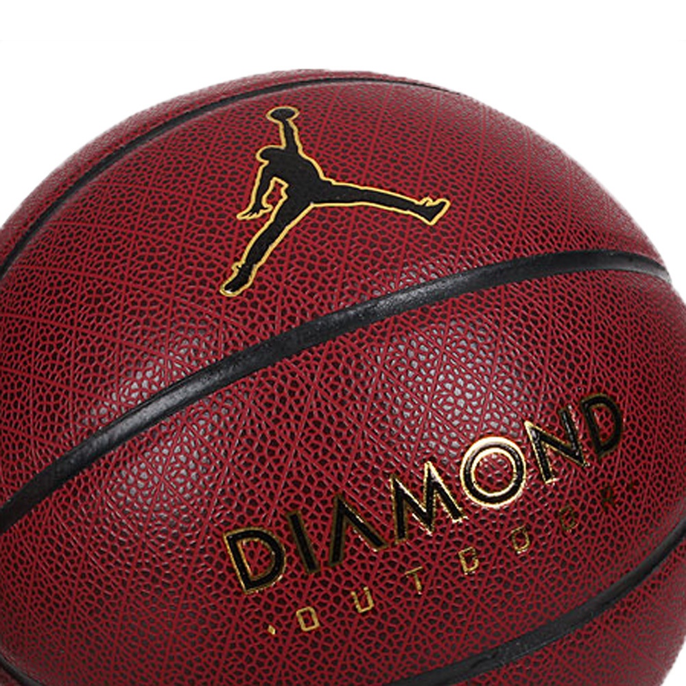 NIKE JORDAN DIAMOND OUTDOOR 8P 7號球 標準籃球 比賽 訓練 運動 耐用 彈性 耐磨 琥珀, , large