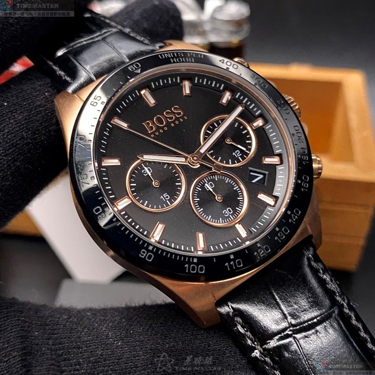 [TIMEMASTER] BOSS watch, 44mm, HB1513753, , large