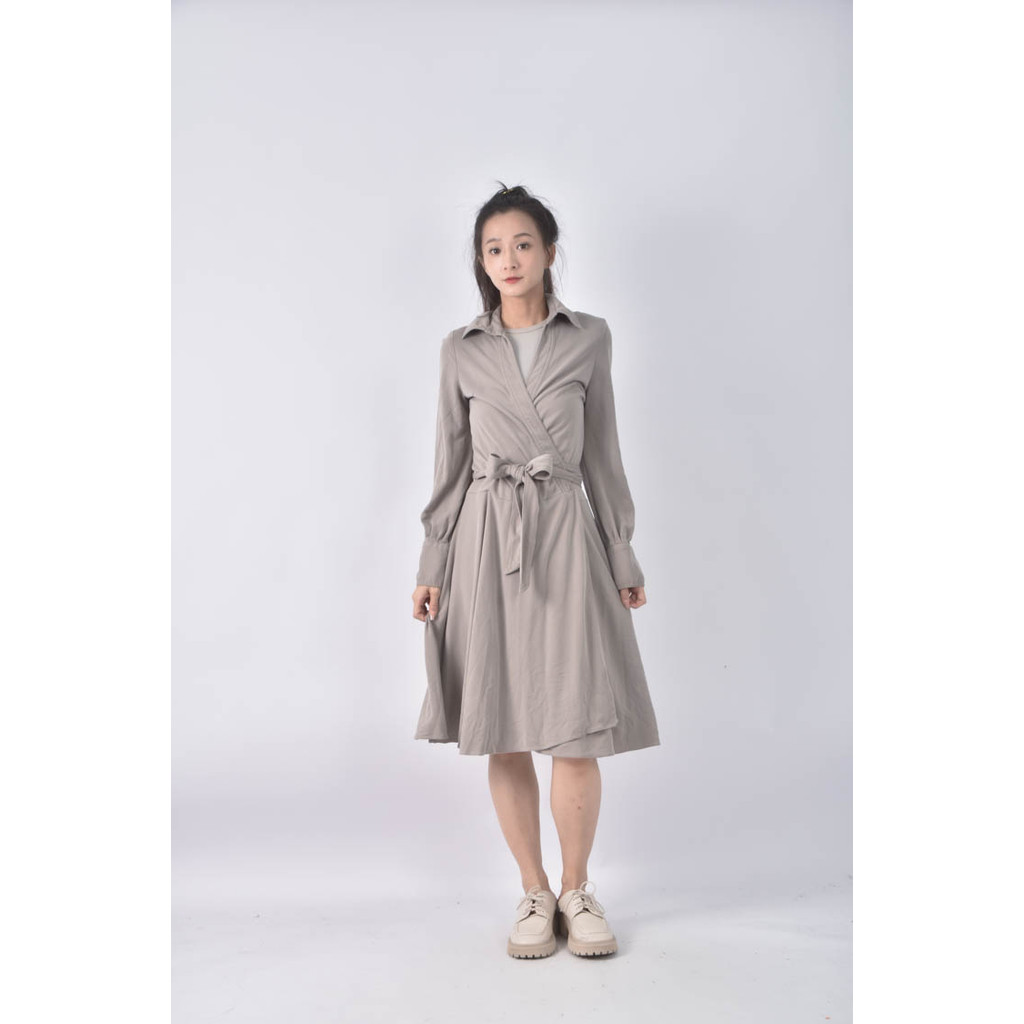 (S) 綁帶綠色外套二手衣, , large