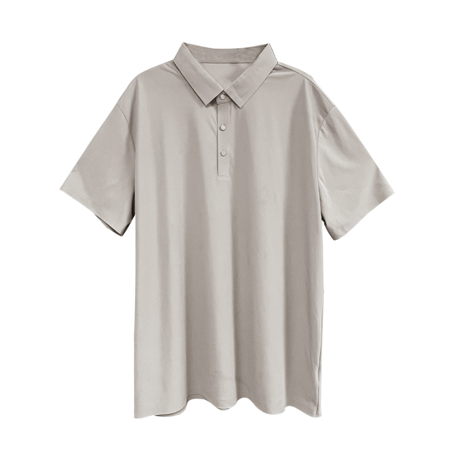 Mens Plain Polo Shirt, , large