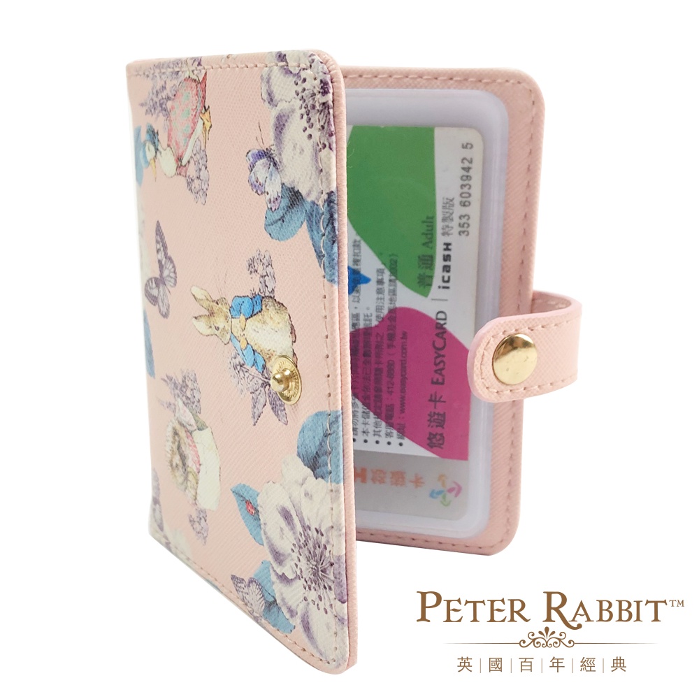 【世豐】PETER RABBIT 比得兔山茶花粉色卡片夾, , large