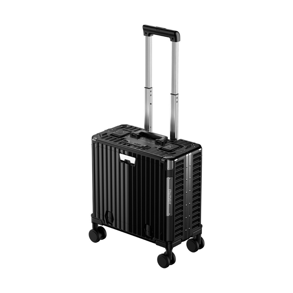 mimax Mimei Lightweight Multi-Function 18-Inch Carry-On Luggage, , large