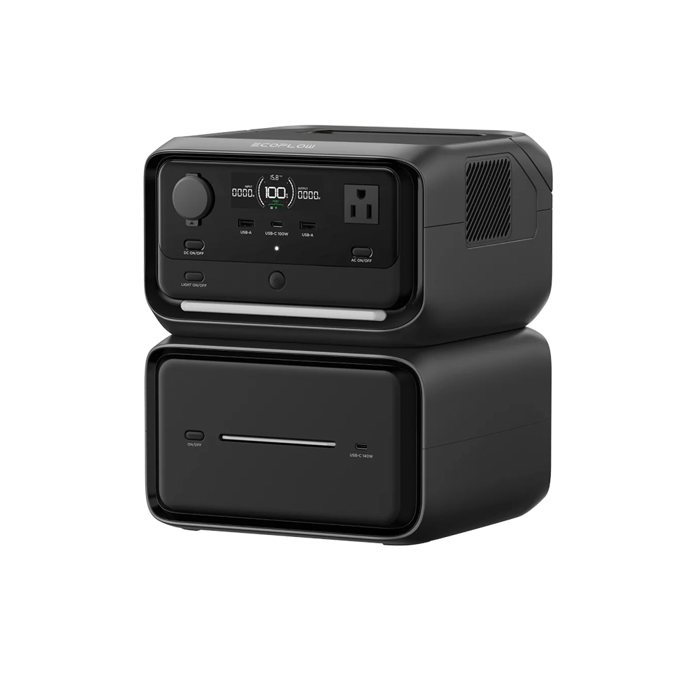 【固士特】EcoFlow RIVER 3 Max Plus (RIVER 3 Plus+額外電池EB600) 儲能電源, , large