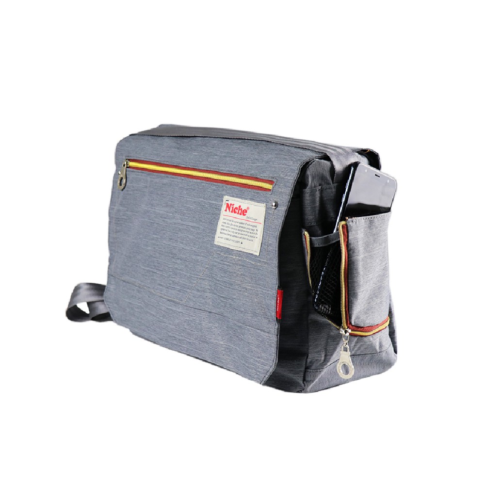 【Niche 樂奇】輕量型側背包 尼龍防潑水斜背包 郵差包  NCL-5321, , large