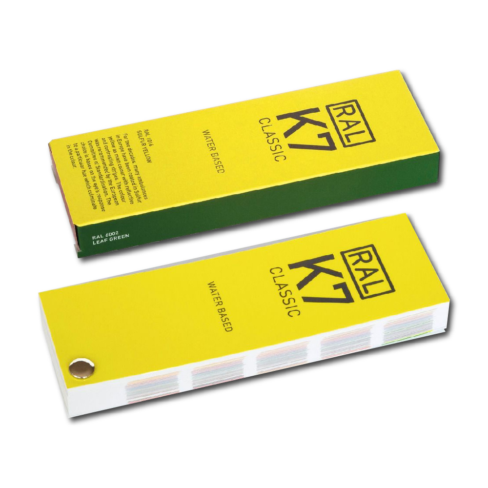 RAL 勞爾 週年紀念 限量版 Classic Color  工業建築設計塗料通用 色卡 /本 K7  (4碼216色單頁五色), , large