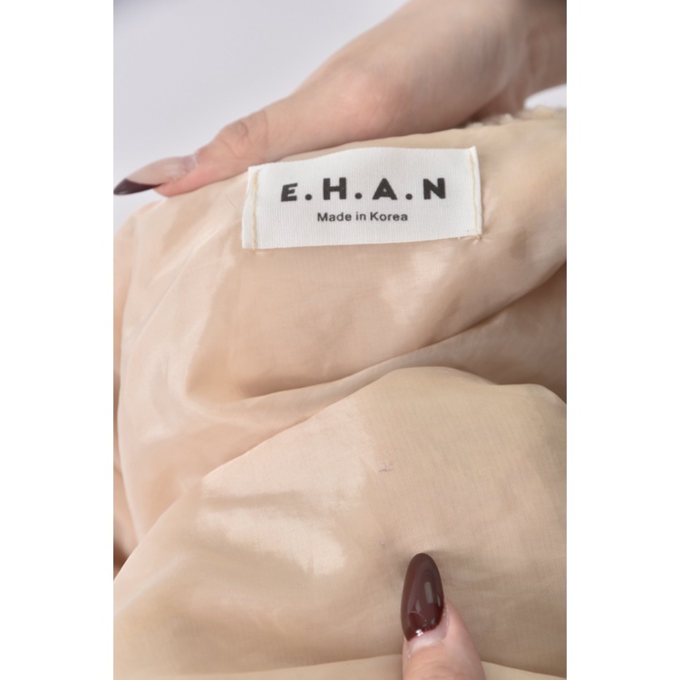 (2XL) h e a n質感杏色外套二手衣, , large