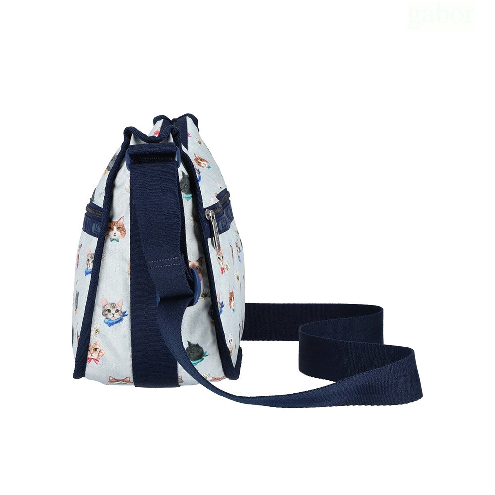 LeSportsac Classic Hobo 經典斜背包 送禮-晴空貓語, , large