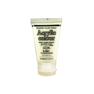 MONA S-901 壓克力水彩顏料(白) 25ml, , large