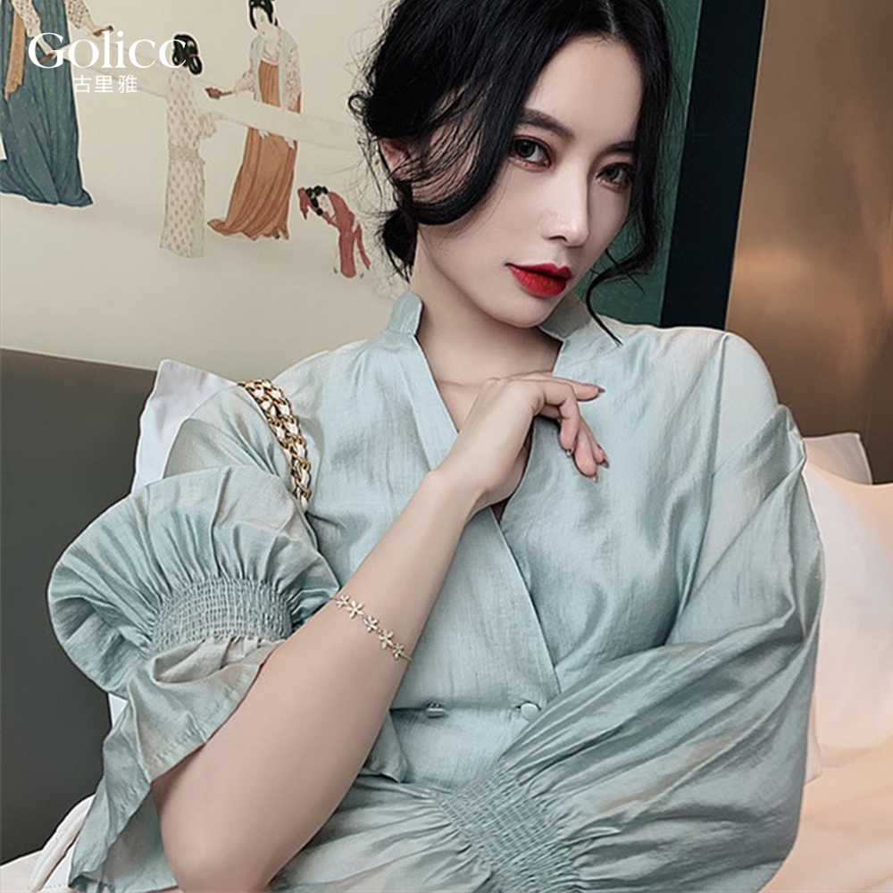【Gulicc】古莉可 手鍊 小花貓眼石 星光手鍊, , large